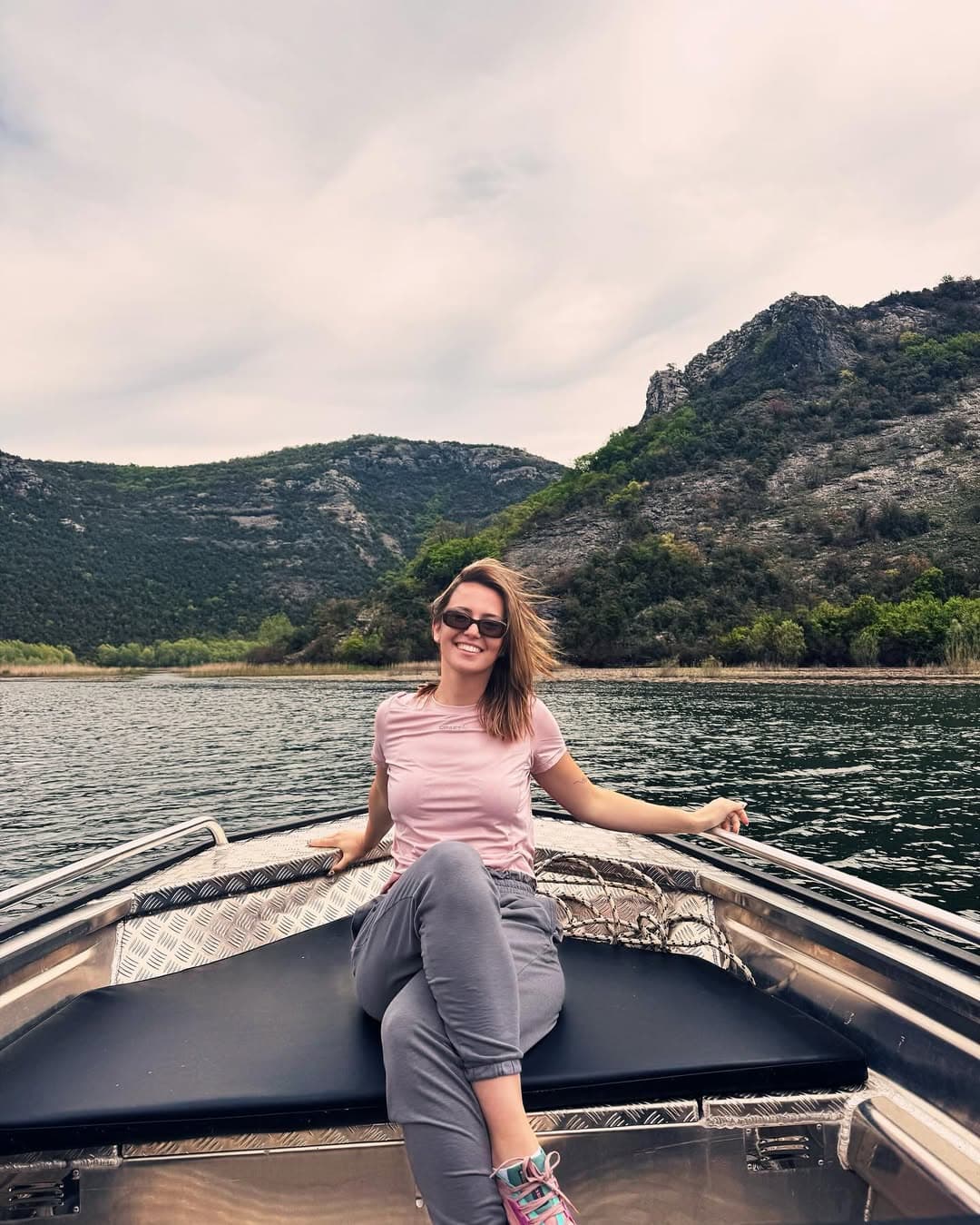 Guest on the boat tour